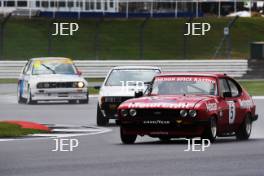 The Classic, Silverstone 2021 5 Christopher / Michael - Ford Capri  At the Home of British Motorsport. 30th July – 1st August Free for editorial use only