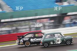 The Classic, Silverstone 2021 661 Naill McFadden - Austin Mini Cooper S At the Home of British Motorsport. 30th July – 1st August Free for editorial use only