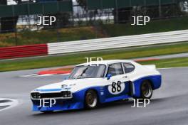 The Classic, Silverstone 2021 88 Richard Kent / Chris Ward - Ford Broadspeed Capri  At the Home of British Motorsport. 30th July – 1st August Free for editorial use only