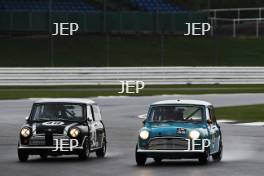 The Classic, Silverstone 2021 48 James / Snowdon - Austin Mini Cooper S - 82 Death / Deeth - Austin Mini Cooper S At the Home of British Motorsport. 30th July – 1st August Free for editorial use only