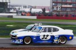 The Classic, Silverstone 2021 32 Adrian Willmott / Mark Farmer - Ford GA Capri  At the Home of British Motorsport. 30th July – 1st August Free for editorial use only