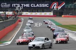 The Classic, Silverstone 2021 Alfa Romeo At the Home of British Motorsport. 30th July – 1st August Free for editorial use only