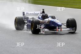 The Classic, Silverstone 2021  Damon Hill (GBR) Williams FW18 demonstration At the Home of British Motorsport.  30th July â€“ 1st August  Free for editorial use only 