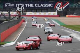 The Classic, Silverstone 2021 Lamborghini At the Home of British Motorsport. 30th July – 1st August Free for editorial use only