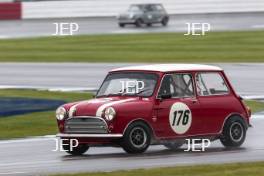 The Classic, Silverstone 2021  176 Roy Alderslade / Austin Mini Cooper S At the Home of British Motorsport.  30th July – 1st August  Free for editorial use only 