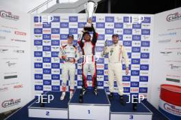 The Classic, Silverstone 2021  Podium, Nathan Heathcote, Bill Sollis and Nathan Heathcote  At the Home of British Motorsport.  30th July – 1st August  Free for editorial use only