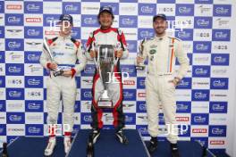 The Classic, Silverstone 2021  Podium, Nathan Heathcote, Bill Sollis and Nathan Heathcote  At the Home of British Motorsport.  30th July – 1st August  Free for editorial use only