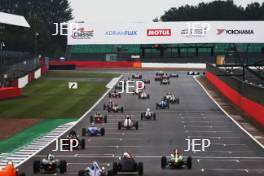 The Classic, Silverstone 2021 Historic Formula Junior Start  At the Home of British Motorsport. 30th July – 1st August Free for editorial use only