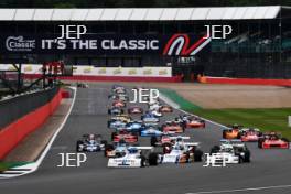 The Classic, Silverstone 2021  Race Start At the Home of British Motorsport.  30th July – 1st August  Free for editorial use only 