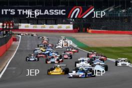 The Classic, Silverstone 2021  Race Start At the Home of British Motorsport.  30th July – 1st August  Free for editorial use only 