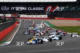 The Classic, Silverstone 2021  Race Start At the Home of British Motorsport.  30th July – 1st August  Free for editorial use only 