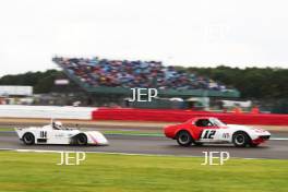 The Classic, Silverstone 2021 114 Crispian Besley / Tiga SC82 / 112 Peter Hallford / Chevrolet Corvette  At the Home of British Motorsport. 30th July – 1st August Free for editorial use only