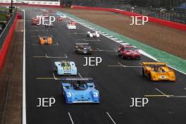 The Classic, Silverstone 2021  Race Start At the Home of British Motorsport.  30th July – 1st August  Free for editorial use only 