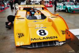 The Classic, Silverstone 2021 8 Dean Forward / McLaren M8F At the Home of British Motorsport.  30th July – 1st August  Free for editorial use only