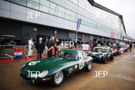 The Classic, Silverstone 2021  22 Costas Michael / Chris Ward - Jaguar E Type  At the Home of British Motorsport.  30th July – 1st August  Free for editorial use only