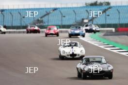 The Classic, Silverstone 2021  53 John Pearson / Gary Pearson - Jaguar E-Type  At the Home of British Motorsport.  30th July – 1st August  Free for editorial use only