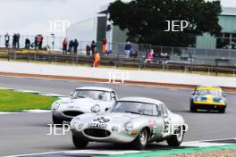 The Classic, Silverstone 2021  89 Mike Wrigley / Matthew Wrigley - Jaguar E-Type  At the Home of British Motorsport.  30th July – 1st August  Free for editorial use only