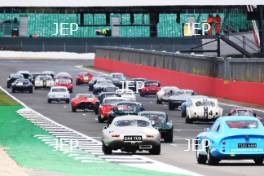 The Classic, Silverstone 2021  89 Mike Wrigley / Matthew Wrigley - Jaguar E-Type  At the Home of British Motorsport.  30th July – 1st August  Free for editorial use only