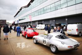 The Classic, Silverstone 2021  89 Mike Wrigley / Matthew Wrigley - Jaguar E-Type  At the Home of British Motorsport.  30th July – 1st August  Free for editorial use only