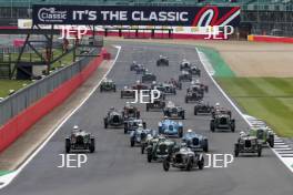 The Classic, Silverstone 2021  Race Start At the Home of British Motorsport.  30th July – 1st August  Free for editorial use only 