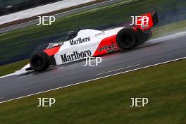 The Classic, Silverstone 2021  77 Steve Hartley / McLaren MP4/1 At the Home of British Motorsport.  30th July – 1st August  Free for editorial use only 