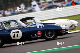 The Classic, Silverstone 2021  77 Guy Ziser / Oli Webb - Jaguar E-type FHC  At the Home of British Motorsport.  30th July – 1st August  Free for editorial use only 