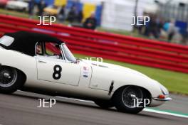 The Classic, Silverstone 2021  8 Gary Pearson / Martin Brundle - Jaguar E-type At the Home of British Motorsport.  30th July – 1st August  Free for editorial use only 