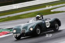 The Classic, Silverstone 2021 133 Nigel Webb / John Young - Jaguar C-type  At the Home of British Motorsport. 30th July – 1st August Free for editorial use only