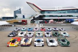 The Classic, Silverstone 2022 Group C Collective Picture At the Home of British Motorsport. 26th-28th August 2022 Free for editorial use only