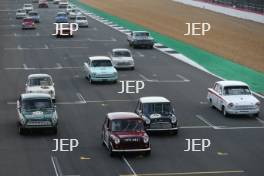 The Classic, Silverstone 2022 At the Home of British Motorsport.  26th-28th August 2022  Free for editorial use only  21 Aaron Smith - Austin Mini Cooper S