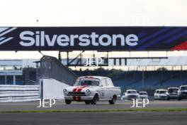 The Classic, Silverstone 2022 At the Home of British Motorsport.  26th-28th August 2022  Free for editorial use only  34 Shaun Balfe - Ford Lotus Cortina