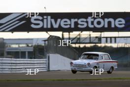 The Classic, Silverstone 2022 At the Home of British Motorsport.  26th-28th August 2022  Free for editorial use only  1 Richard Dutton / Neil Brown - Ford Lotus Cortina