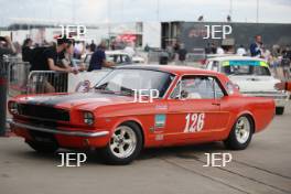 The Classic, Silverstone 2022 At the Home of British Motorsport.  26th-28th August 2022  Free for editorial use only  126 Colin Sowter - Ford Mustang