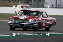 The Classic, Silverstone 2022 At the Home of British Motorsport.  26th-28th August 2022  Free for editorial use only  100 Ben Mitchell / Christoff Cowens - Ford Galaxie