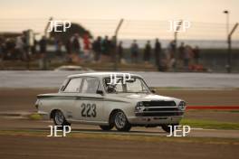 The Classic, Silverstone 2022 At the Home of British Motorsport.  26th-28th August 2022  Free for editorial use only  223 Garry TOWNSEND Ford Lotus Cortina