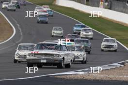 The Classic, Silverstone 2022 At the Home of British Motorsport.  26th-28th August 2022  Free for editorial use only  92 Fred Shepherd / Bill Shepherd - Ford Galaxie