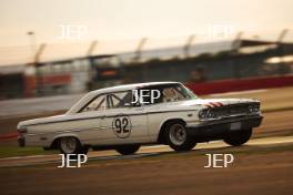 The Classic, Silverstone 2022 At the Home of British Motorsport.  26th-28th August 2022  Free for editorial use only  92 Fred Shepherd / Bill Shepherd - Ford Galaxie