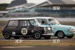 The Classic, Silverstone 2022 At the Home of British Motorsport.  26th-28th August 2022  Free for editorial use only  55 Jeff Smith - Austin Mini Cooper S