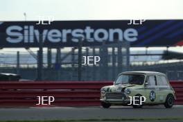 The Classic, Silverstone 2022 At the Home of British Motorsport.  26th-28th August 2022  Free for editorial use only  54 Billy Nairn / Carl Nairn - Morris Mini Cooper S