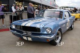 The Classic, Silverstone 2022 At the Home of British Motorsport.  26th-28th August 2022  Free for editorial use only  23 PEARSON / BRUNDLE Ford Mustang