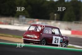 The Classic, Silverstone 2022 At the Home of British Motorsport.  26th-28th August 2022  Free for editorial use only  21 Aaron Smith - Austin Mini Cooper S