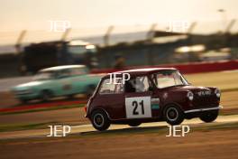 The Classic, Silverstone 2022 At the Home of British Motorsport.  26th-28th August 2022  Free for editorial use only  21 Aaron Smith - Austin Mini Cooper S