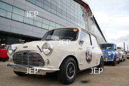 The Classic, Silverstone 2022 At the Home of British Motorsport.  26th-28th August 2022  Free for editorial use only  341 BELL / FERGUSON Austin Mini Cooper S