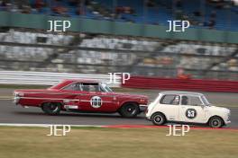 The Classic, Silverstone 2022 At the Home of British Motorsport.  26th-28th August 2022  Free for editorial use only  53 Phil Bullen-Brown - Austin Mini Cooper S