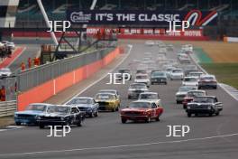 The Classic, Silverstone 2022 At the Home of British Motorsport.  26th-28th August 2022  Free for editorial use only  66 THORPE / QUAIFE Ford Mustang