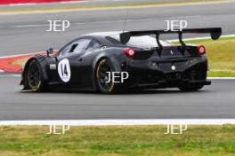 The Classic, Silverstone 2022 At the Home of British Motorsport.  27th-28th August 2022  Free for editorial use only  14 Andie Stokoe / David McDonald - Ferrari 458 GT3