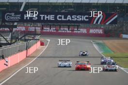 The Classic, Silverstone 2022 At the Home of British Motorsport.  27th-28th August 2022  Free for editorial use only  33 John Pearson / Gary Pearson - Ferrari 430 GT3