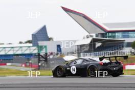 The Classic, Silverstone 2022 At the Home of British Motorsport.  27th-28th August 2022  Free for editorial use only  14 Andie Stokoe / David McDonald - Ferrari 458 GT3