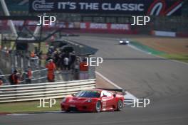 The Classic, Silverstone 2022 At the Home of British Motorsport.  27th-28th August 2022  Free for editorial use only  33 John Pearson / Gary Pearson - Ferrari 430 GT3