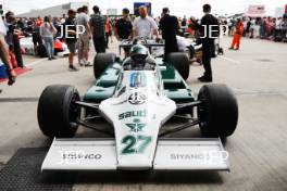 The Classic, Silverstone 2022 At the Home of British Motorsport.  26th-28th August 2022  Free for editorial use only  Mark HAZELL Williams FW07B